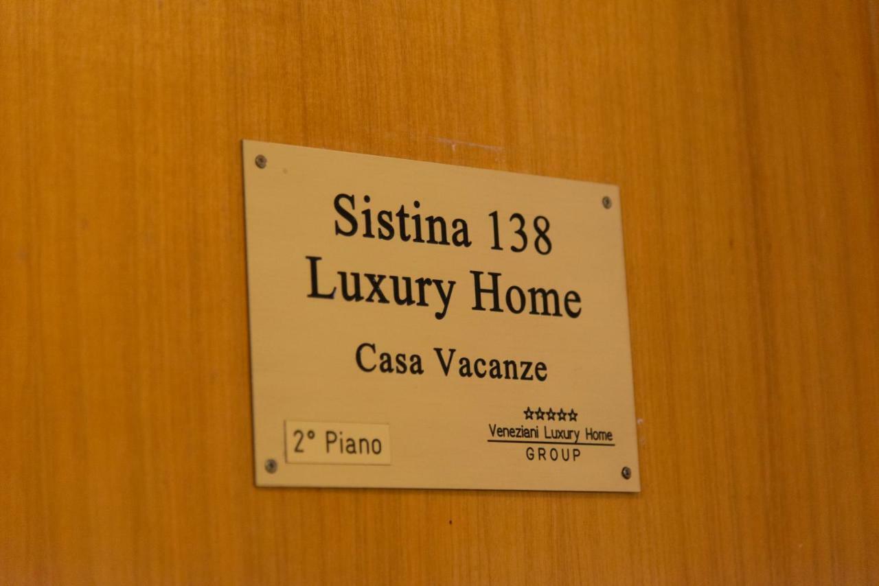 Sistina 138 Luxury Home Řím Exteriér fotografie